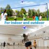 ELKCIP 6 Pack Volleyballs Official Size 5, Soft Bulk Recreational Volley Balls with Pump and Net Bag for Indoor Outdoor Beach Pool Water Sand Game Training Match for Beginner, Purple view 4