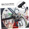 Yardwe 24sets Bike Chain Protector Stickers of Frame Covers for Lightweight Design for Easy Installation and Chain view 3