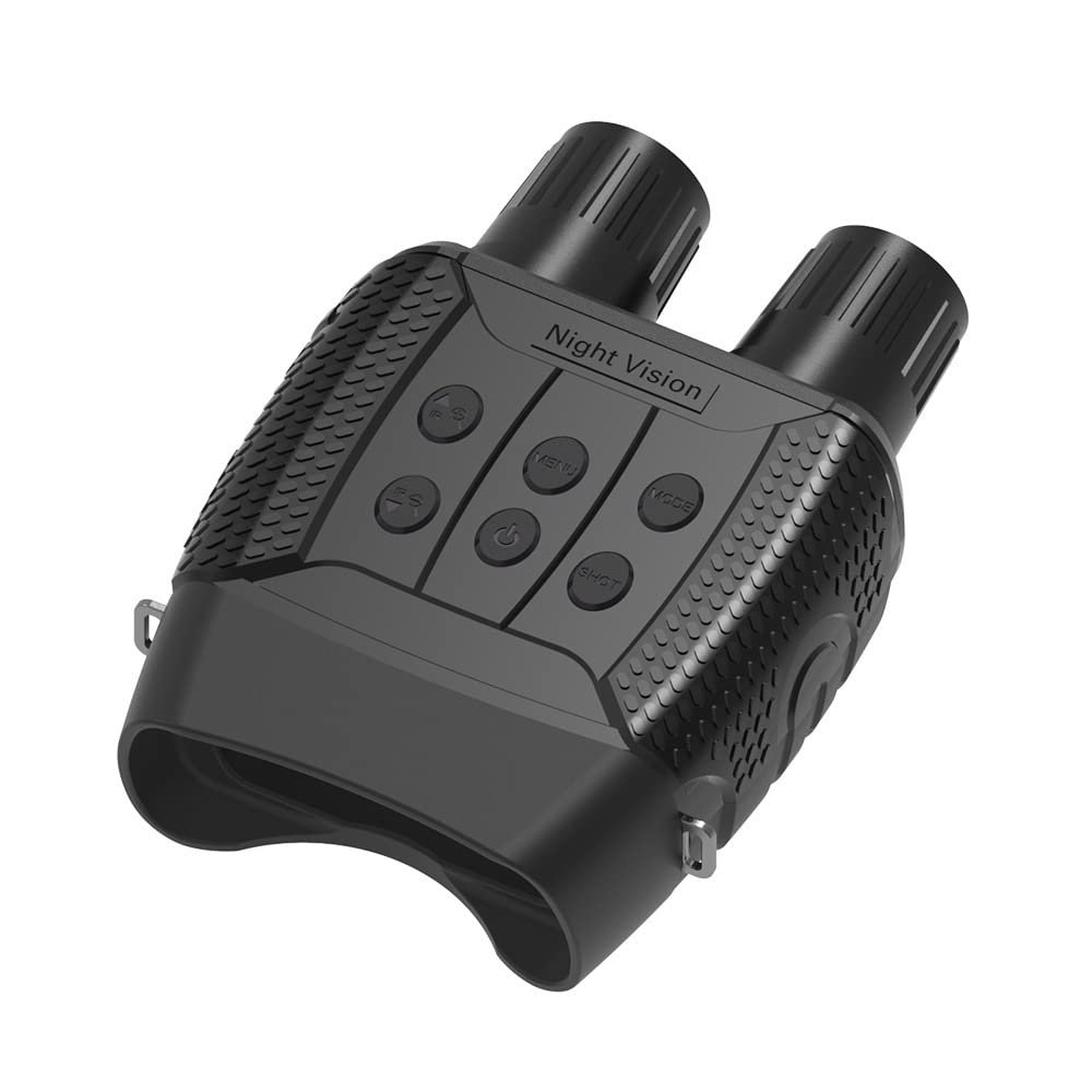ObuMi Digital Night Vision Binocular, Take HD Photo & 980P Video from 300m/984ft in Total Darkness, for Complete Darkness, Hunting, Camping, Navigation