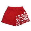 DIOTSR Mens Graphic Print Shorts Cool Mesh Basketball Shorts Casual Flat Front Shorts Summer Drawstring (Red, X-Large) view 4