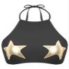 YiZYiF Women's Mesh See Through Bra Tops Sheer Fishnet Bralette Lingerie Tank Crop Top 2# Black C 4X-Large view 1