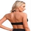 YiZYiF Women's Mesh See Through Bra Tops Sheer Fishnet Bralette Lingerie Tank Crop Top 2# Black C 4X-Large view 3