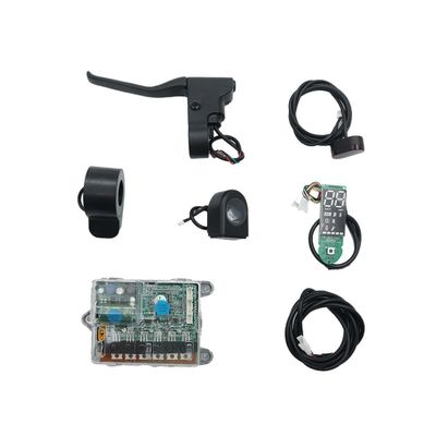 XIBANY Motorized Scooter Dashboard Meter+1:1 Sine Wave Vector Controller Kit with Brake Handle for Xiaomi M365 Electric Scooter Accessories Motorized Scooter