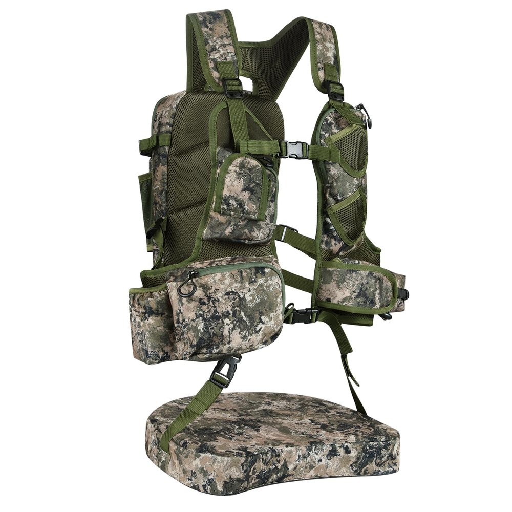 NatureBlend Turkey Vest - Ultimate Comfort Turkey Hunting Vest with Seat Cushion and Game Pouch, Turkey Hunting Accessories, Ideal for Men and Women, Durable Hunting Gear for a Successful Season