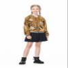 LOLANTA Girls Sequin Jackets, Shiny Coats Zip up Closure, Hip Hop Dance Outfits (Gold,12-14) view 2