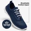 ALEADER Xdrain Water Shoes for Men, Quick-Dry Beach Aqua Hiking Pool Swim Shoes, Water Sneakers Navy Size 8.5 view 2