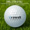 Crawell Personalized Golf Balls - 12 Pack Custom Balls - Men's Gifts view 2