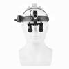 5W Operating Light Head Lamp Brightness Spot Ajustable with 6X-R Binocular Headband Loupes Black view 1