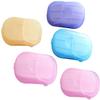 JJLFresheners 5 Box 500 Sheets Disposable Soap Paper 5 Boxes Hand Cleaner Fragrance Mini Color Soap Paper for school Indoor, Outdoor, Travel, Camping Hiking Camping view 1