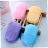 JJLFresheners 5 Box 500 Sheets Disposable Soap Paper 5 Boxes Hand Cleaner Fragrance Mini Color Soap Paper for school Indoor, Outdoor, Travel, Camping Hiking Camping view 3