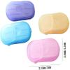 JJLFresheners 5 Box 500 Sheets Disposable Soap Paper 5 Boxes Hand Cleaner Fragrance Mini Color Soap Paper for school Indoor, Outdoor, Travel, Camping Hiking Camping view 4