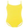 EQSJIU Ballet Leotards for Girls with Adjustable Straps Yellow Camisole Seamless Dance Undergarments Toddler Gymnastics Leotard Ballet Outfit Kids Bodysuit Dancewear 3-4T view 1