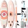 NipheanUltra-LightInflatable Paddle Board with (Beginner Friendly) StabilTrac Fin and Durable SUP Accessories, 10' Stand Up Paddle Boards for Adults & Youth, Versatile Yoga Paddle Board, Gift Ideas view 1