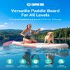 NipheanUltra-LightInflatable Paddle Board with (Beginner Friendly) StabilTrac Fin and Durable SUP Accessories, 10' Stand Up Paddle Boards for Adults & Youth, Versatile Yoga Paddle Board, Gift Ideas view 2