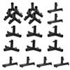 Aoneky 1" Baseball Batting Cage Frame Corner Kit for 55ft Cage- Fits 3/4" EMTs - Batting Cage Corner Fitting - Connector Kit view 1
