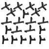 Aoneky 1" Baseball Batting Cage Frame Corner Kit for 55ft Cage- Fits 3/4" EMTs - Batting Cage Corner Fitting - Connector Kit view 3