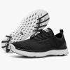 ALEADER Xdrain Aqua Water Shoes Men, Quick-Dry Water Hiking Sneakers for Boating/Kayaking, River Shoes Black/White Size 10 view 4