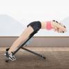 Hyperextension Bench - 5-Stage Adjustable Roman Chair Back Extension Machine with Anti-Slip Handle for Home Workout - Up to 330 lbs Weight Capacity view 2