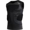 COOLOMG Mens Padded Compression Shirts Baseball Chest Rib Protector Football Rugby Softball Heart Sternum Guard Black S view 1