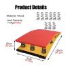 PZEOB Gymnastics Assistance Springboard Home Gymnastics Springboard with Anti-Slip and Wear-Resistant Felt Vault Springboard view 2
