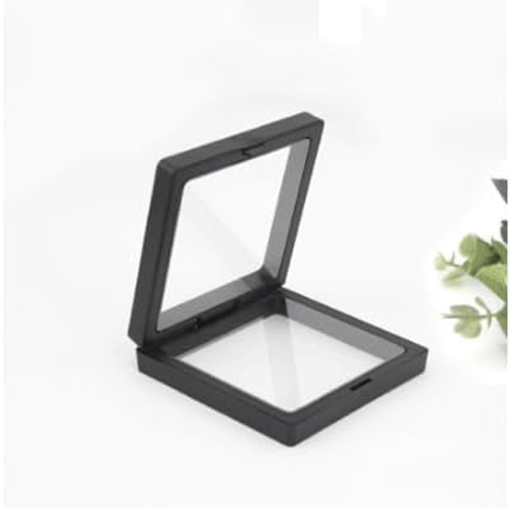 BKEKM Jewelry Case Acrylic Jewelry Storage 1pc/ 6pcs Jewelry Display Jewelry Storage Box With Clear Top Lids Jewelry Box Organizer