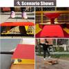 PZEOB Curved Gymnastics Vault Springboard Portable Gymnastics Springboard 4 Pcs Springs Elastic Board No Installation Required view 3