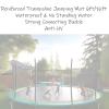 Replacement Trampoline Mat,Fits 6FT-16FT Round Trampoline Frame,8 Row Stitch Trampoline Jumping Mat, Waterproof, UV Resistant ,High Elastic PP,Resistant,Round Trampoline Mat Replacement Parts,14ft/88v view 4