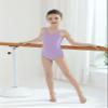 EQSJIU Ballet Leotards for Girls with Adjustable Straps Purple Camisole Seamless Dance Undergarments Toddler Gymnastics Leotard Ballet Outfit Kids Bodysuit Dancewear 2-3T view 3