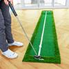 FORB Golf Putting Mats | Premium Selection for Putting Practice at Home - Available in 4 Styles (Alignment, 10ft) view 3