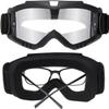 Airsoft Helmet and Mask Fast Base Jump Helmet PJ Style Airsoft Helmets Tactical Full face mask with Detachable and Adjustable Goggles view 3