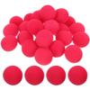 LOGOFUN 100Pcs Clown Nose Red Foam Clown Noses Red Sponge Nose Props for Halloween Christmas Carnival Circus Party Cosplay Party Costume Accessories - 50MM view 1