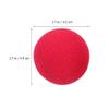 LOGOFUN 100Pcs Clown Nose Red Foam Clown Noses Red Sponge Nose Props for Halloween Christmas Carnival Circus Party Cosplay Party Costume Accessories - 50MM view 2