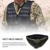 CENRF Airsoft Neck Protector, 1PC Nylon Neck Guard, Balaclavas Headwear, Collar Neck Protection Pads with Skin Friendly EVA Lining, Tacticall Neck Protector, Tacticall Neck Guard for Outdoor view 3