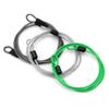 100cm/3.3ft 2mm Dia Outdoor Travel Security Cable Lock Safety Cable Lightweight Luggage Lock Cable Wire Rope Double Cycling Accessories for Men Road Bike for Bike for Women Kids Kit Bottle view 4