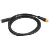 Electric Bikes 3pin Female Thumb Throttle Yellow Watertight Plug Throttle, 87cm Electric Bikes Thumb Throttle Cable and Waterproof/SM Connector Electric Bikes Parts and Accessories Scooter EBike view 1