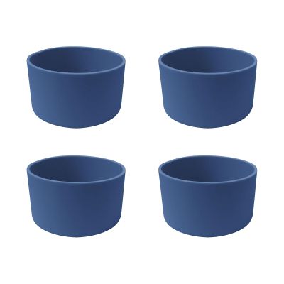 4 Pack Silicone Cup Sleeves Cup Boot Cover Tumblers Boot Silicone Boot Protective Sleeve Silicone Material Cup Accessory Protective Sleeve