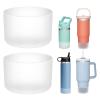 4 Pack Silicone Cup Sleeves Cup Boot Cover Tumblers Boot Silicone Boot Protective Sleeve Silicone Material Cup Accessory Protective Sleeve view 3