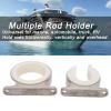 Pilipane Fishing Rod Holder, 316 Stainless Steel Horizontal Fishing Rod Rack and Multiple Rod Holder for Marine Automobile Truck RV, Rod Holder Storage Universal view 4