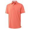 M MAELREG Polo Shirts for Men Short Sleeve Performance Moisture Wicking Quick Dry Casual Sport Collared Mens Golf Shirt Melon view 1