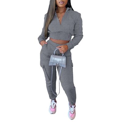 bbpawing Womens 2 Piece Outfits Sweatsuit Set Sweatshirt Sweatpant Lounge Set Tracksuit