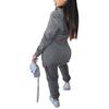 bbpawing Womens 2 Piece Outfits Sweatsuit Set Sweatshirt Sweatpant Lounge Set Tracksuit view 2