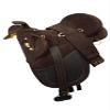 Australian Stock Horse Tack Synthetic Saddle for Horse with Matching Girth by SABA International (12") view 1