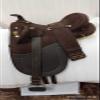 Australian Stock Horse Tack Synthetic Saddle for Horse with Matching Girth by SABA International (12") view 2