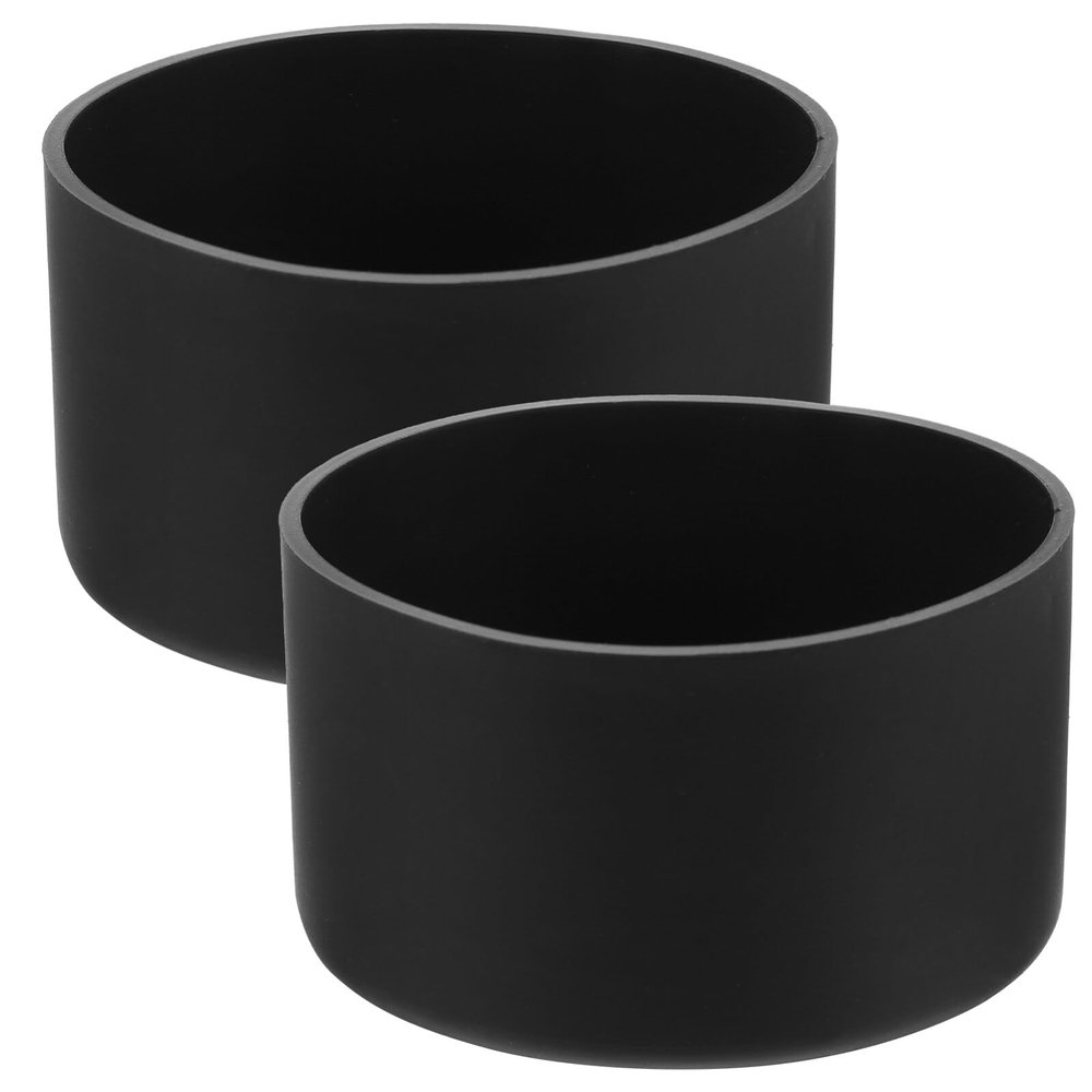 ULTECHNOVO 2pcs Food-grade Silicone Bottle Boot -skid Bottom Cover for Tumbler Fit for Various Bottles Easy to Clean and Install for Daily Use