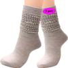 1 Pairs Women Winter Wool Cable Knit Crew Knee High Boot Socks,Size 5-11#W919 (Polyester Blend, Color E46) view 1
