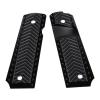 Guuun G10 1911 Grip with Epaulettes Texture for Optimal Hand-Feel Unparalleled Control and Includes Screw Set - Blak view 2