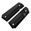 Guuun G10 1911 Grip with Epaulettes Texture for Optimal Hand-Feel Unparalleled Control and Includes Screw Set - Blak view 3