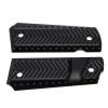 Guuun G10 1911 Grip with Epaulettes Texture for Optimal Hand-Feel Unparalleled Control and Includes Screw Set - Blak view 4
