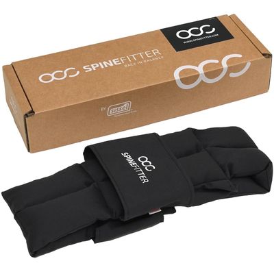 SPINEFITTER by SISSEL Linum Pro | Back & Muscle Relaxation | Ergonomic Therapy Pillow for Heat and Cold Therapy | Flexible Wellness Tool for Physiotherapy and Fitness