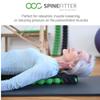 SPINEFITTER by SISSEL Linum Pro | Back & Muscle Relaxation | Ergonomic Therapy Pillow for Heat and Cold Therapy | Flexible Wellness Tool for Physiotherapy and Fitness view 2